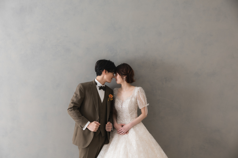 お顔をくっつけましょう!