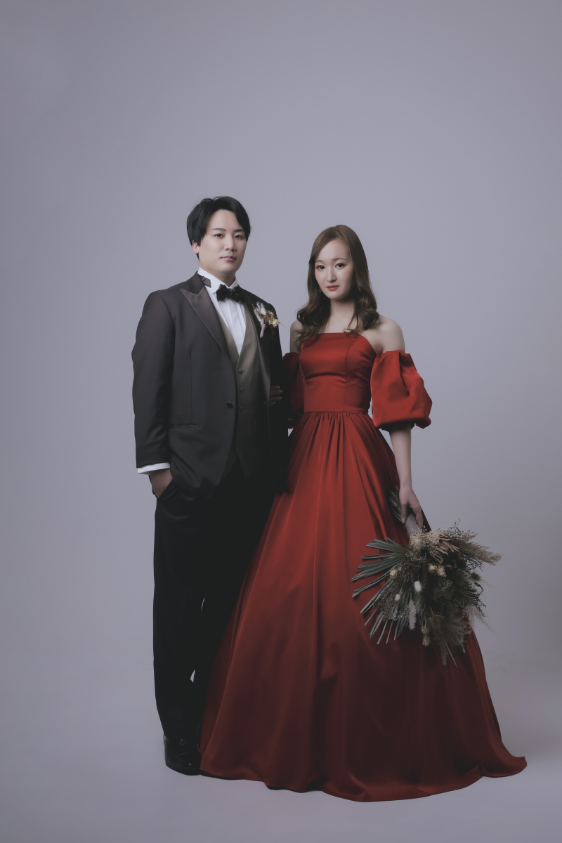 カラードレスにチェンジ