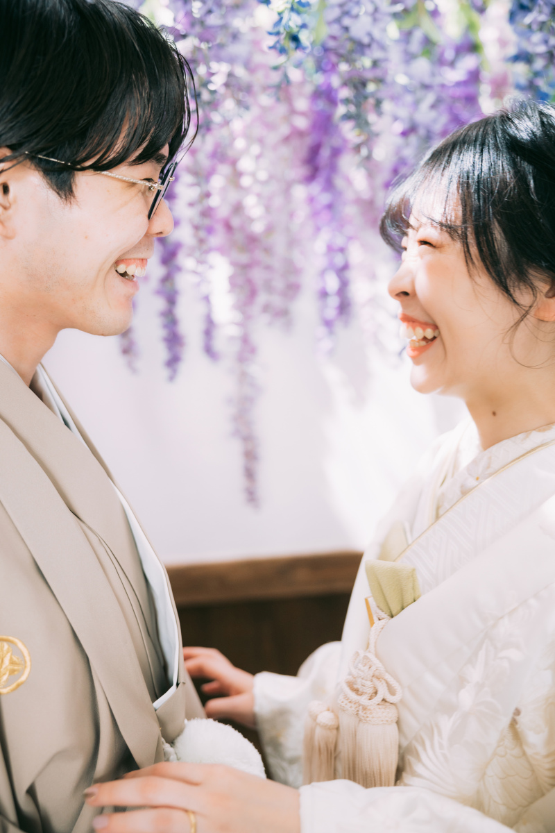 笑顔も咲き誇る