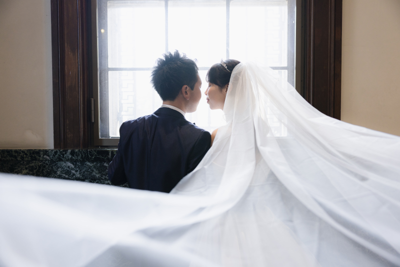 さや堂ホールと屋内庭園で撮影！