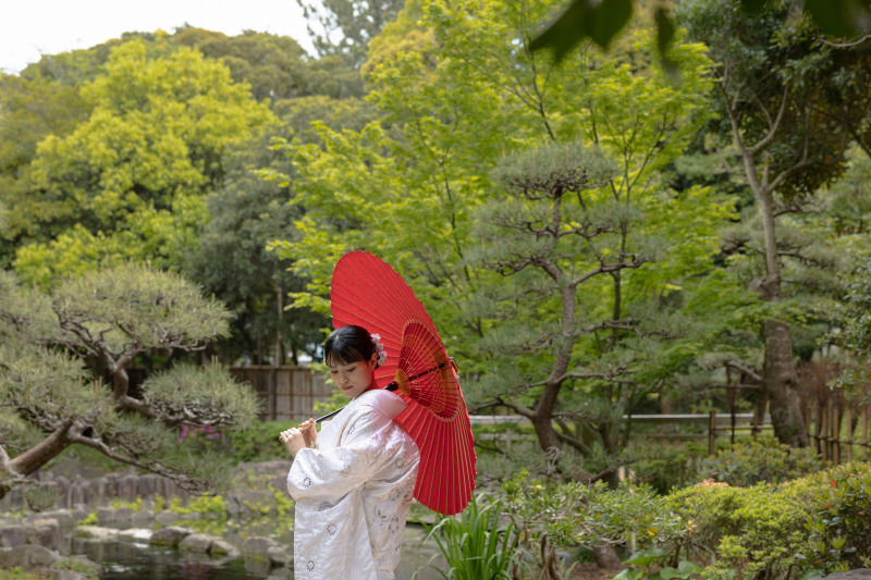 新婦さんソロショット