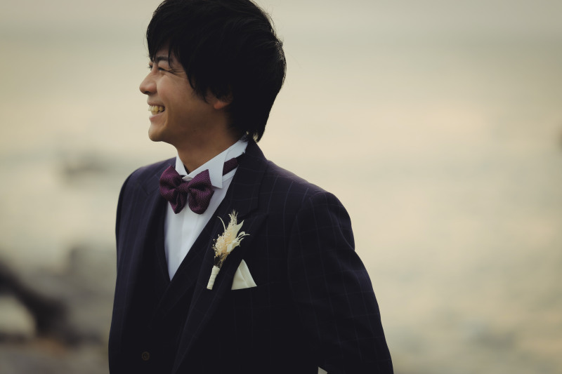 新郎さんソロショット