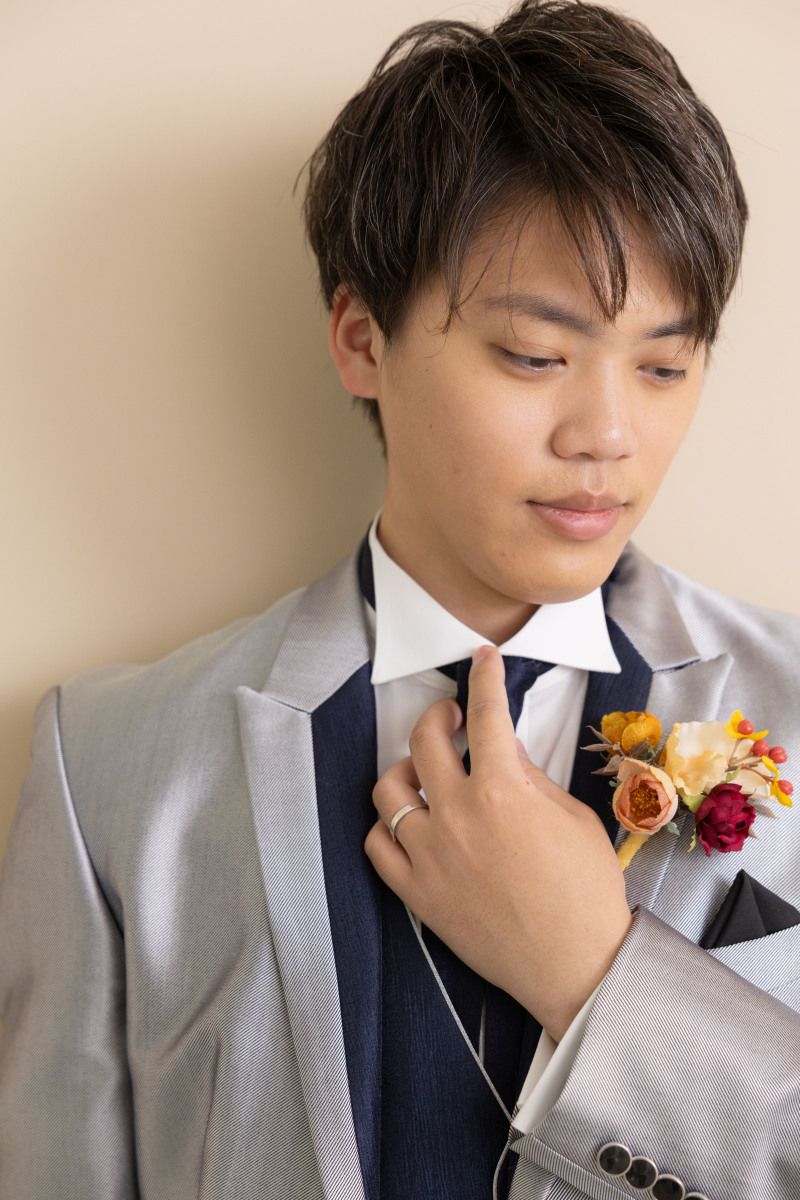 新郎さんソロショット