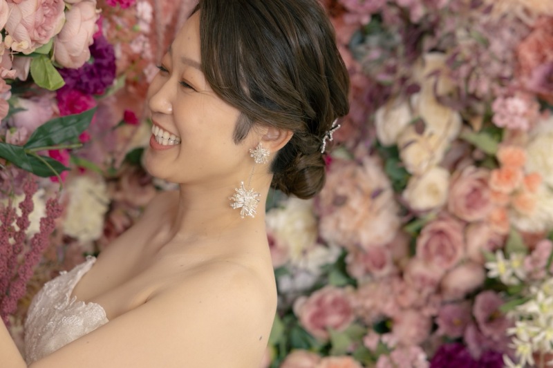 新婦様のソロショット