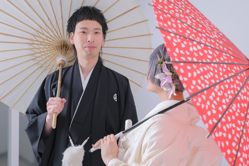 続いて新郎様も!
