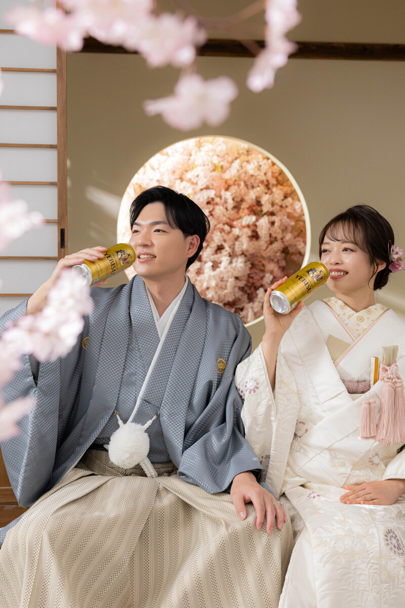 飲んでいるお二人