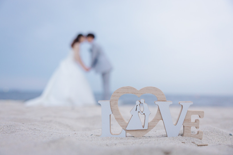 ふたりをぼかして