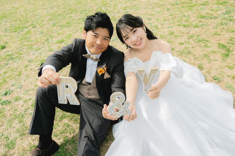 イニシャルを持って！