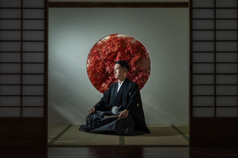 ご新郎様のソロショット