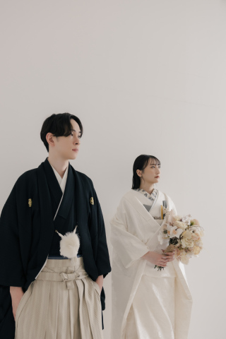 洋装+和装でスタジオ撮影♪