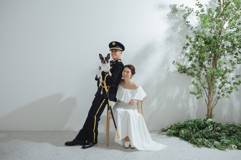 STUDIO AQUA 千葉船橋店（スタジオAQUA）_ペットと一緒に撮影できる