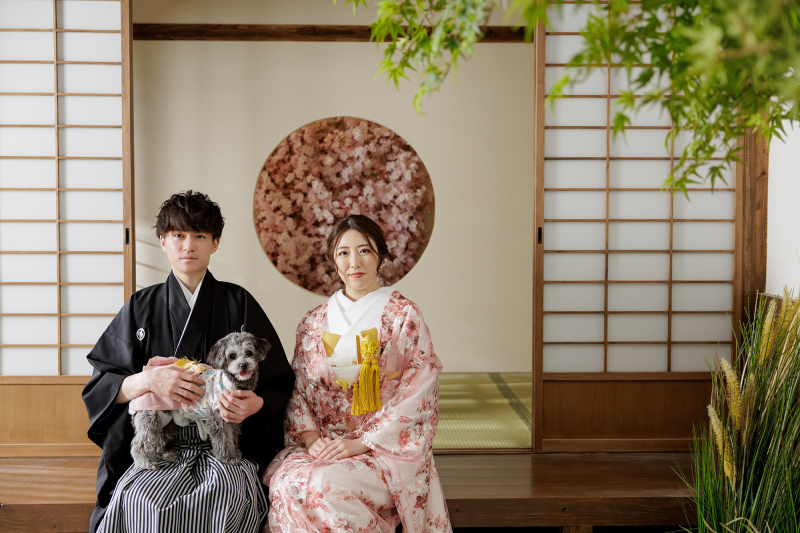 STUDIO AQUA 千葉船橋店（スタジオAQUA）_ペットと一緒に撮影できる