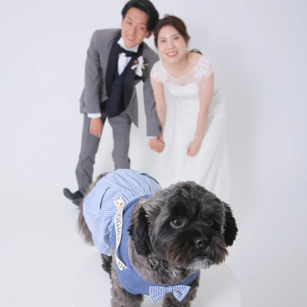 STUDIO AQUA 千葉船橋店（スタジオAQUA）_ペットと一緒に撮影できる