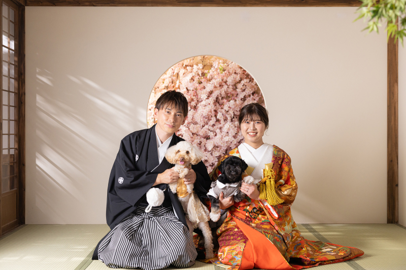 STUDIO AQUA 千葉船橋店（スタジオAQUA）_ペットと一緒に撮影できる