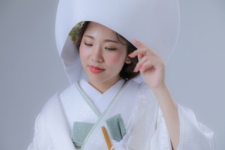 綿帽子or角隠し