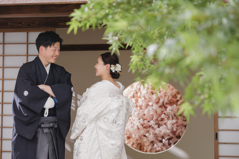 STUDIO AQUA 千葉船橋店(スタジオAQUA)_庭園で撮影できる