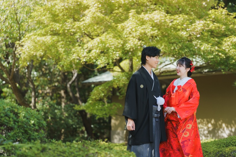 STUDIO AQUA 千葉船橋店(スタジオAQUA)_庭園で撮影できる