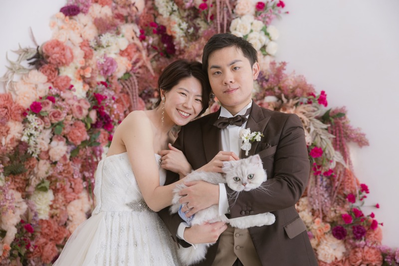 猫ちゃんと一緒に＾＾