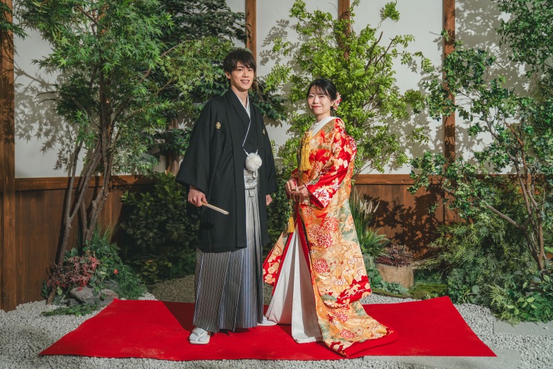 屋内庭園スタジオプラン｜全データ美肌レタッチ付き(150カット) ＋アルバム20P