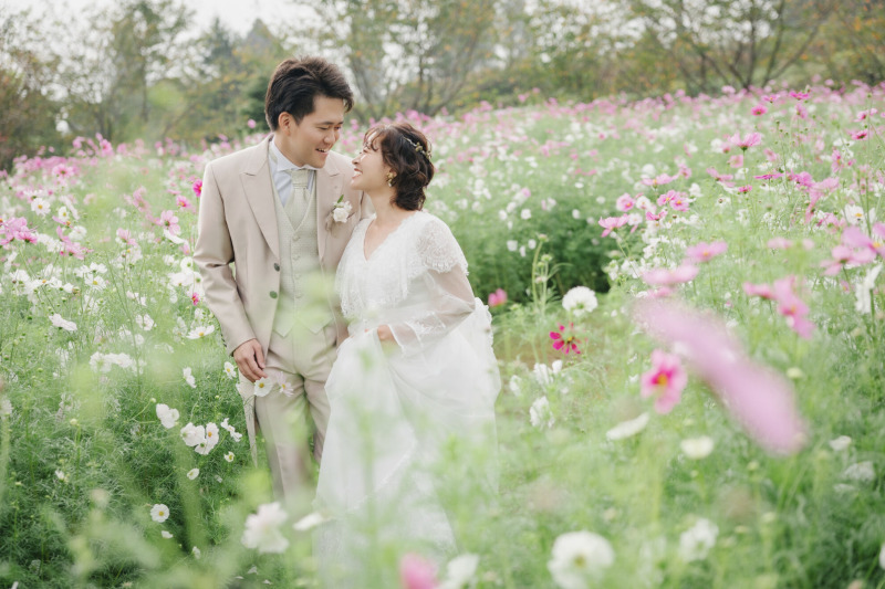 【シーズンアップ料金2万円が無料に!季節のお花と撮影ができる♡】ふなばしアンデルセン公園ロケーションプラン