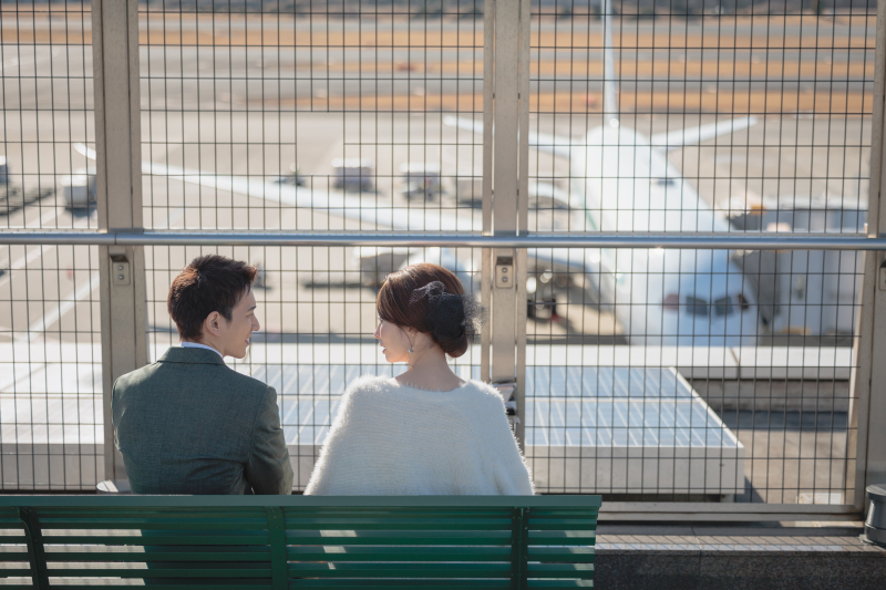 【飛行機と撮影できちゃう!スタジオアクアだからこそ叶えられるロケ撮影◎】成田空港ロケーション