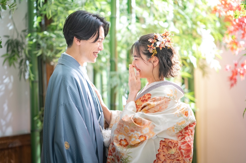 【台紙1冊+アルバム20Pのセットプラン】ドレス ✕ 和装♡自分好みにスタジオセレクト１DAYプラン