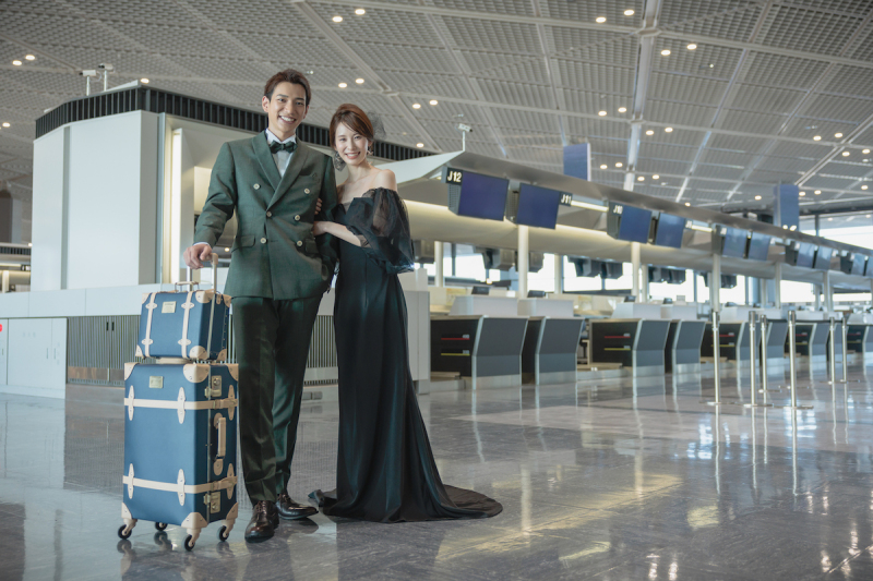 【飛行機と撮影できちゃう!スタジオアクアだからこそ叶えられるロケ撮影◎】成田空港ロケーション