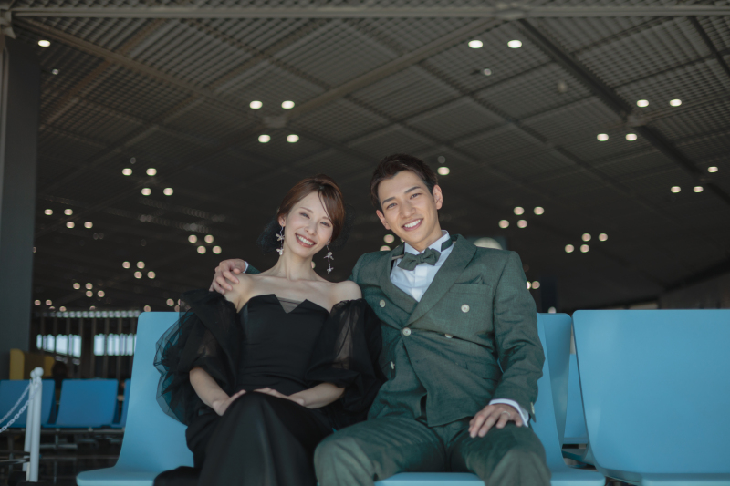 【飛行機と撮影できちゃう!スタジオアクアだからこそ叶えられるロケ撮影◎】成田空港ロケーション
