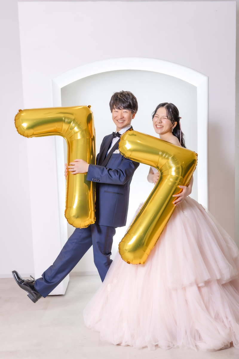 大切な記念日のバルーン
