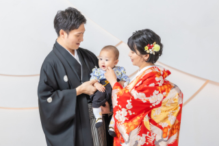 【洋装1着・和装1着】お子様と一緒に大切な記念撮影