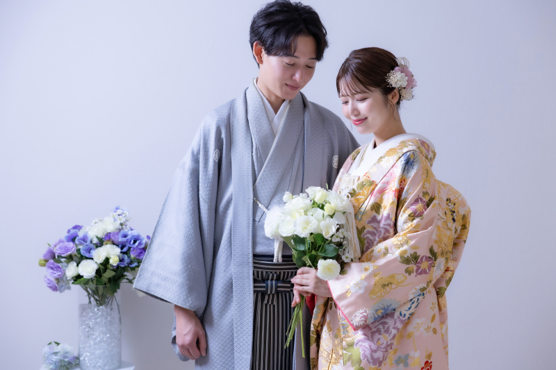 【スタジオ撮影】和装＆洋装「あたたかな時間を写真に」