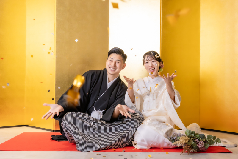 紙吹雪で楽しく！