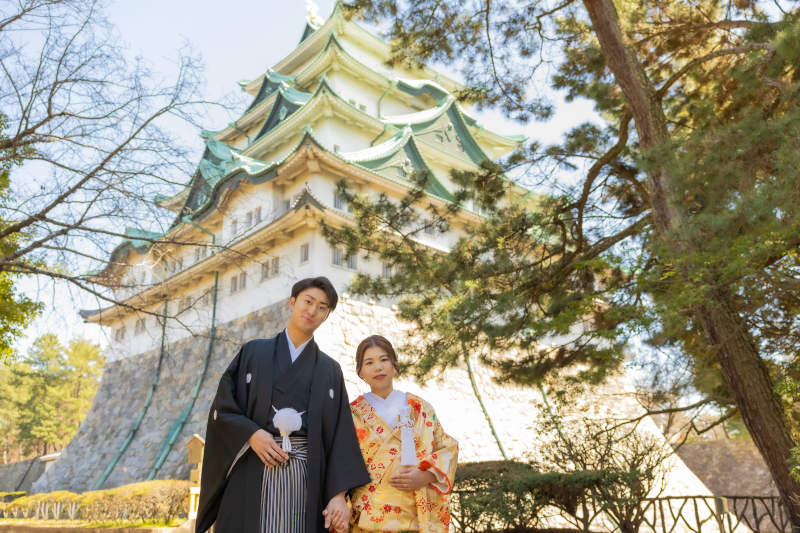 迫力の「名古屋城」