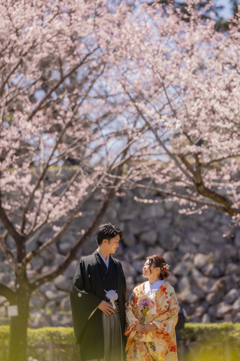 桜にうっとり♪