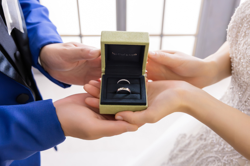 大切な指輪のショット