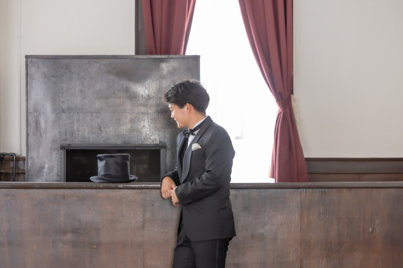 新郎様ソロショット