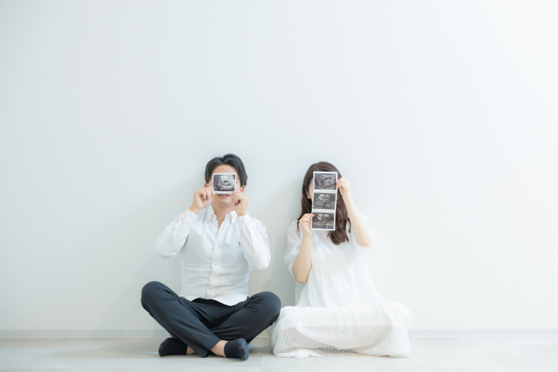エコー写真と一緒に残す、今だけの特別な一枚