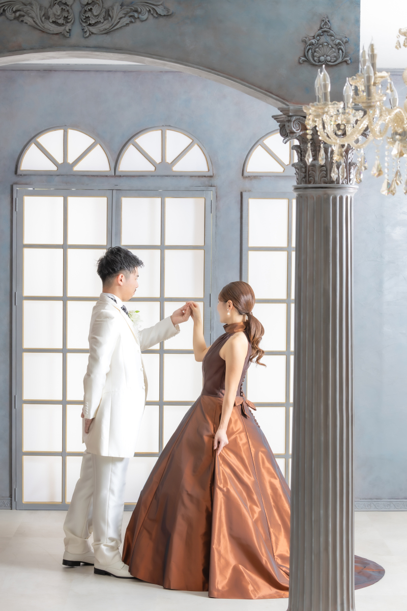 洋装へチェンジ