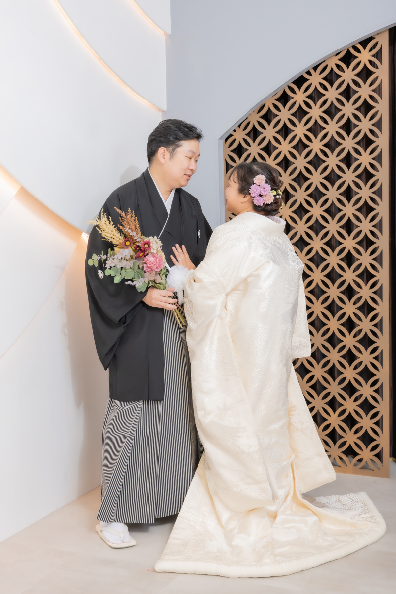 スタジオでの撮影