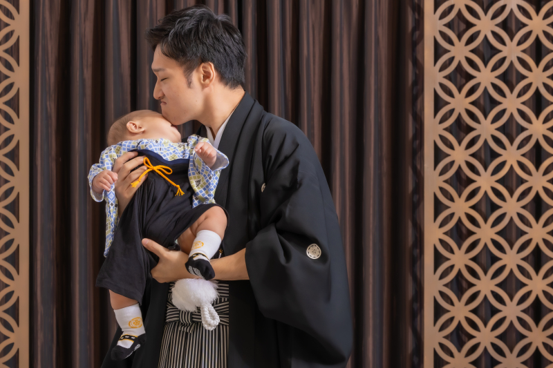 ご新郎様＆お子様