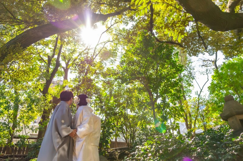 【和装ロケ＋洋装スタジオ撮影】和の魅力たっぷりの古川美術館分館