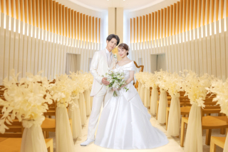 チャペル撮影が叶うフォトウェディング