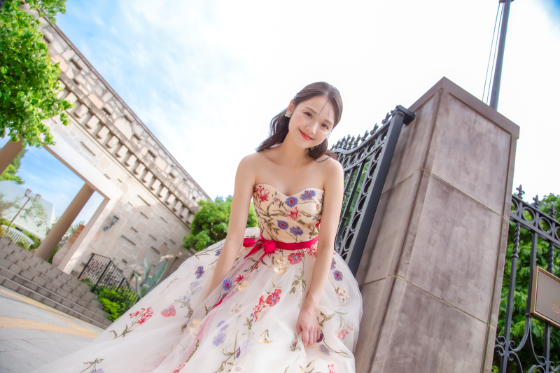 STUDIO FERICE_庭園で撮影できる