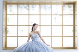 撮影シーン 窓際