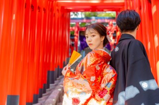 ＜4月末まで限定＞和装1着【ロケーション撮影】撮影100カット全データ付き｜¥187,000 ⇒ ¥154,000