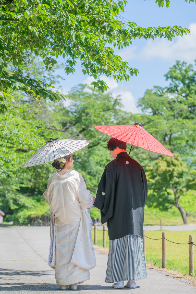 老舗旅館『向瀧』と『鶴ヶ城』のフォトプラン