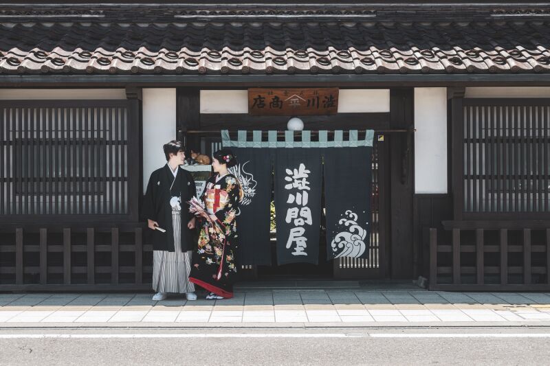 ぶらり七日町フォトプラン【洋装プラン】※イメージ写真は和装ですが、洋装での撮影になります