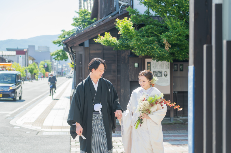 ぶらり七日町フォトプラン【洋装プラン】※イメージ写真は和装ですが、洋装での撮影になります