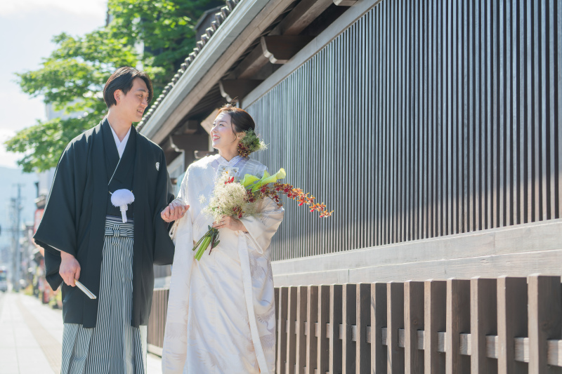 ぶらり七日町フォトプラン【洋装プラン】※イメージ写真は和装ですが、洋装での撮影になります