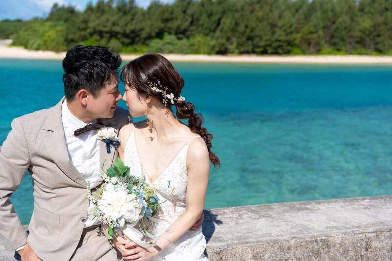 ふたりの旅を、写真にとじこめて